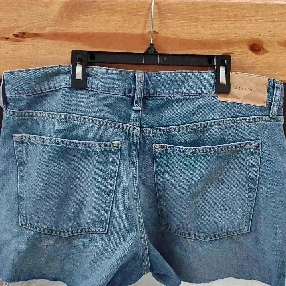 ☆☆☆ Denim boyfriend shorts